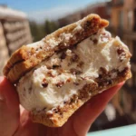 cookie ice cream sandwich