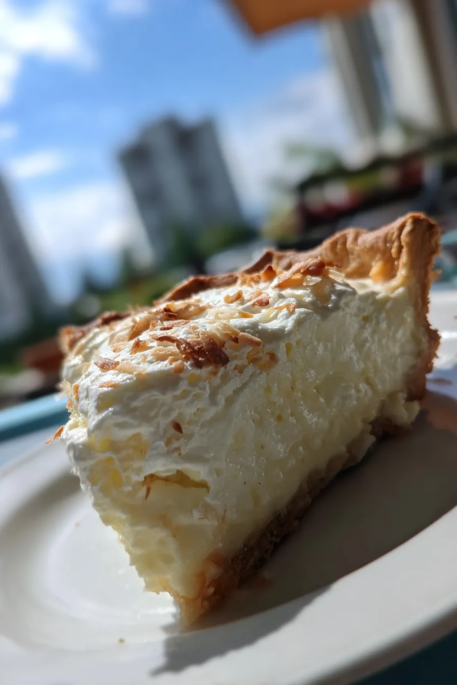 dairy free coconut cream pie