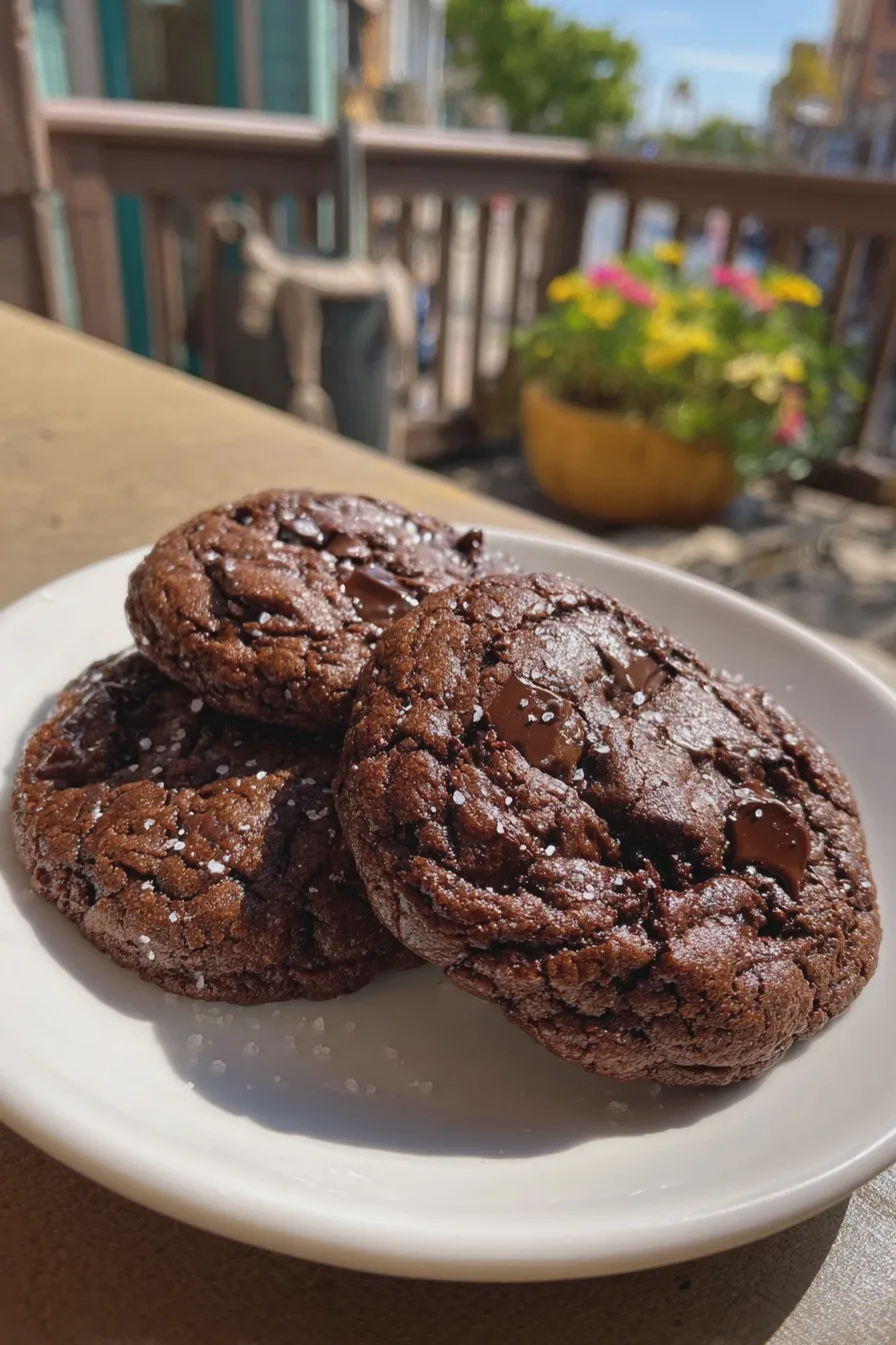 double chocolate chip cookies