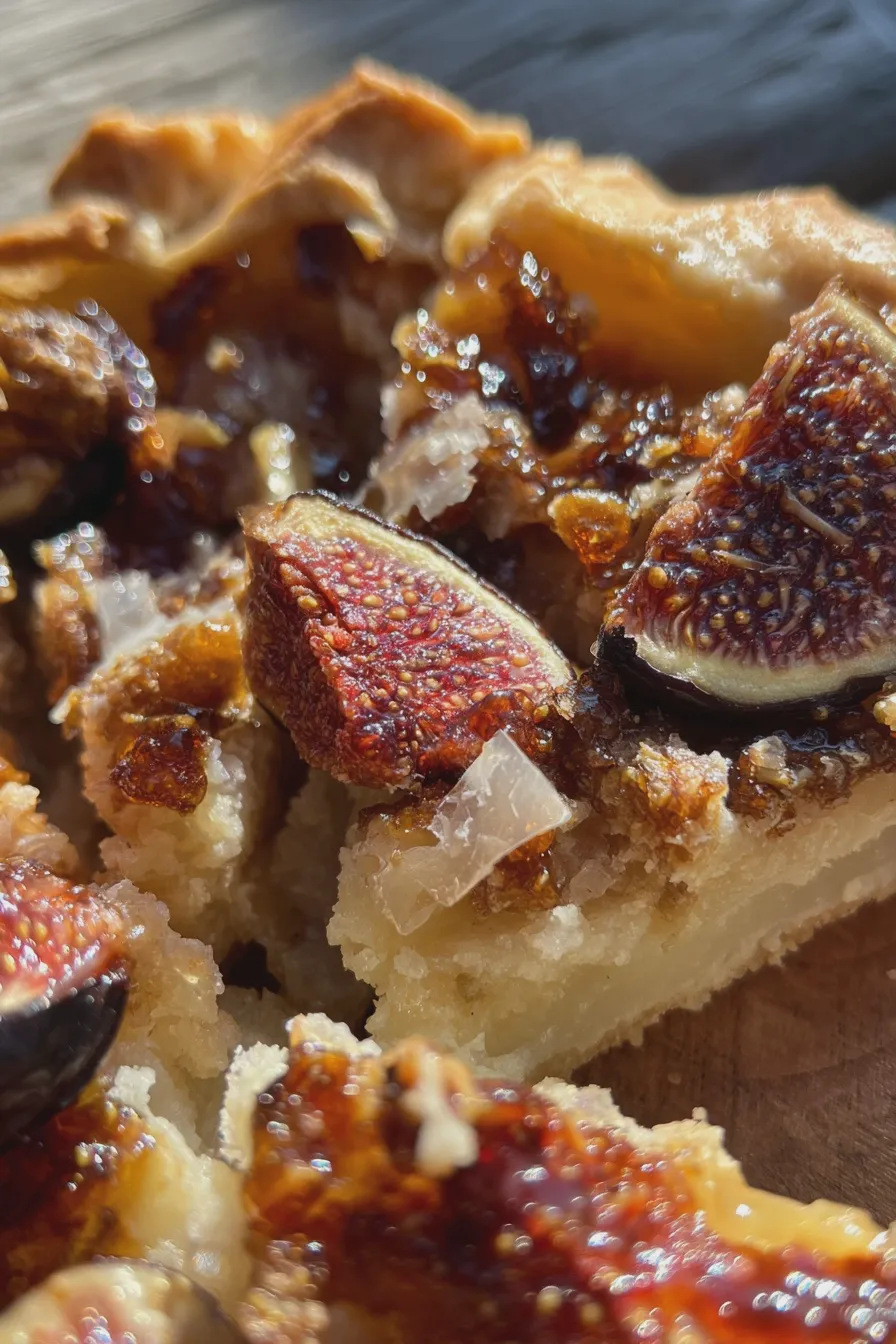 fig and honey galette