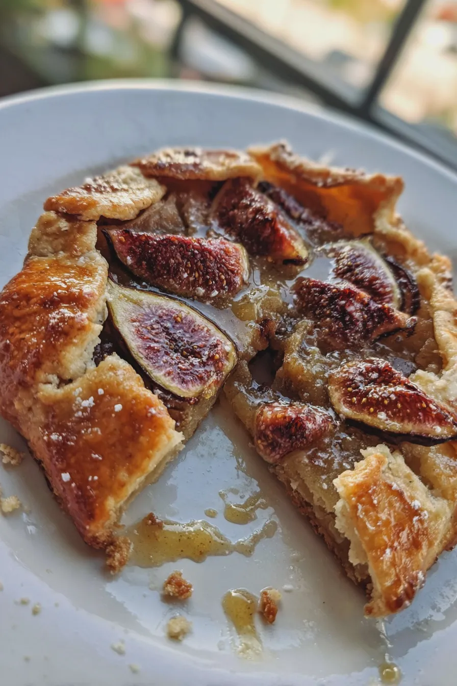 fig and honey galette