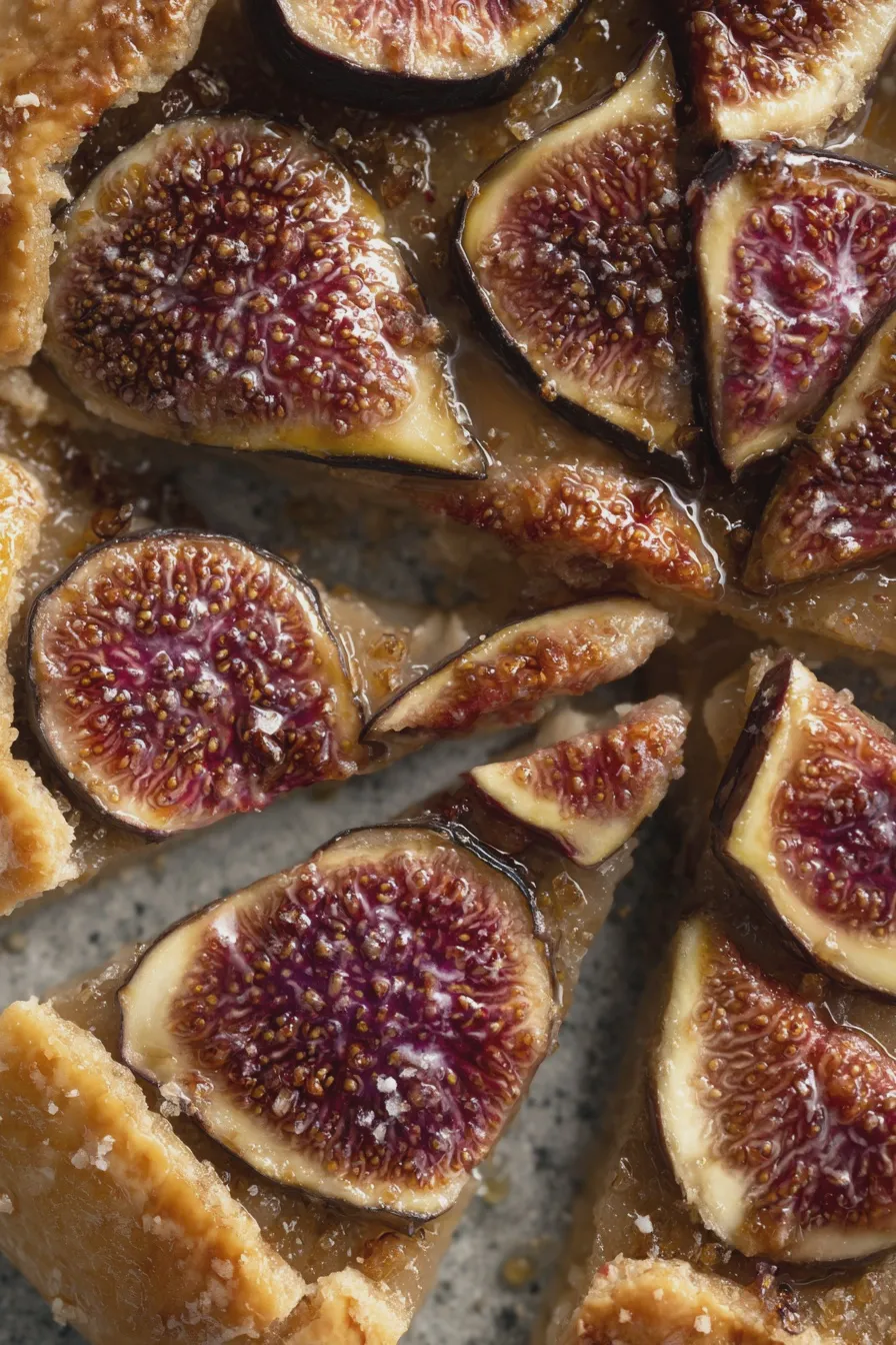 fig and honey galette