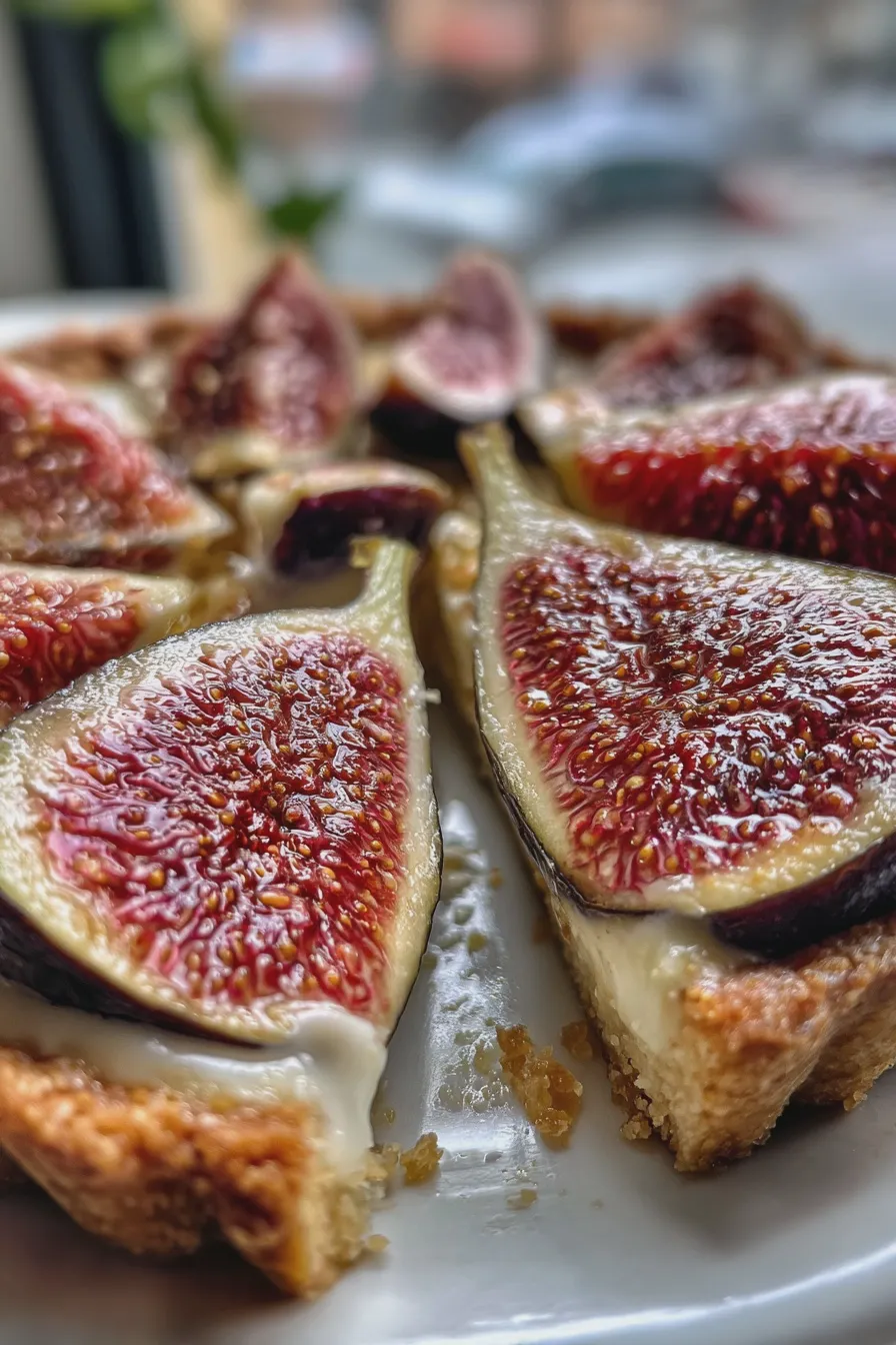 fresh fig tart
