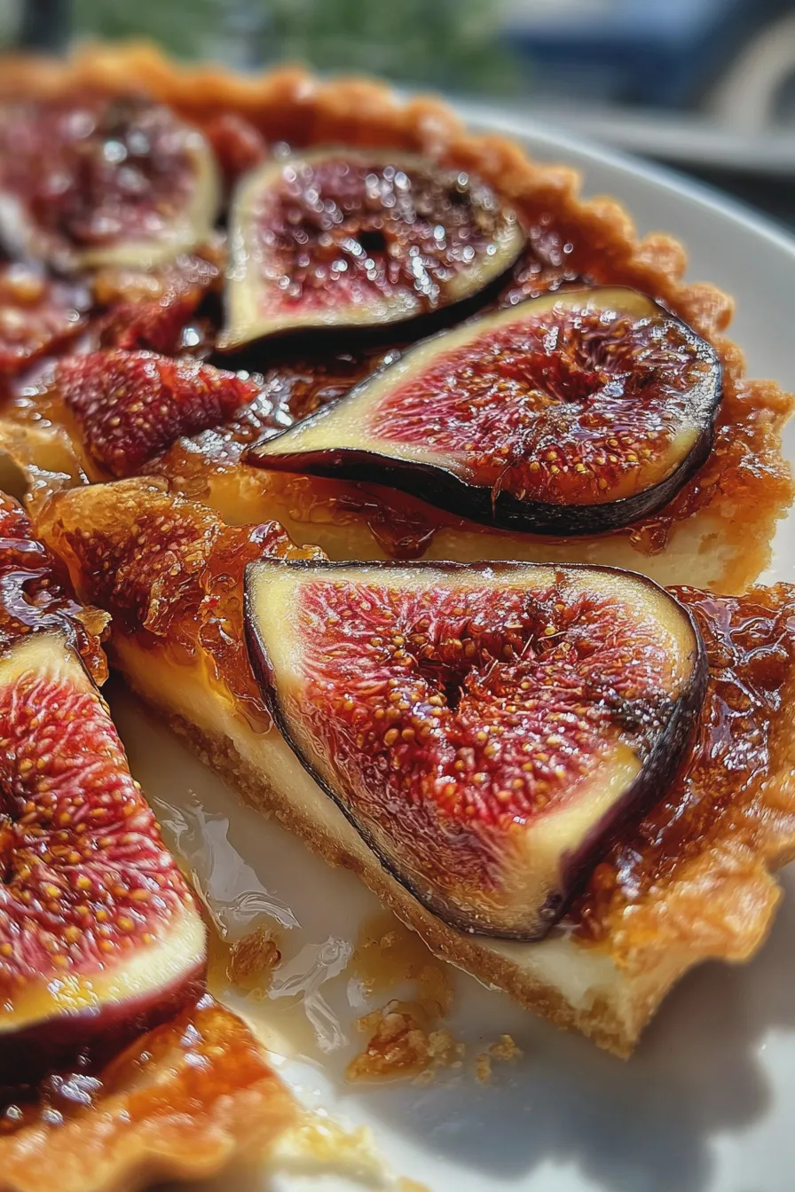 fresh fig tart