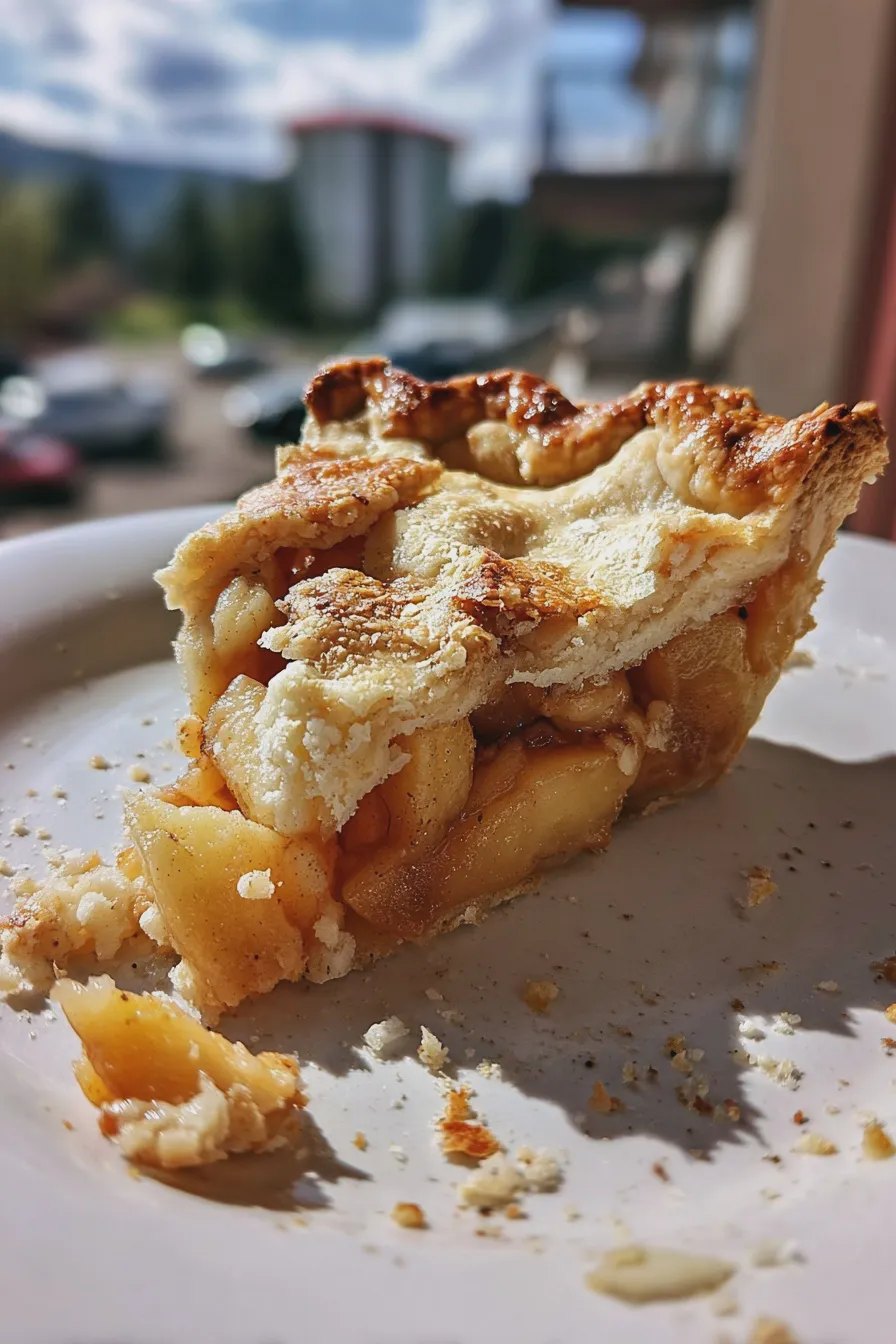 peach pie with fresh peaches