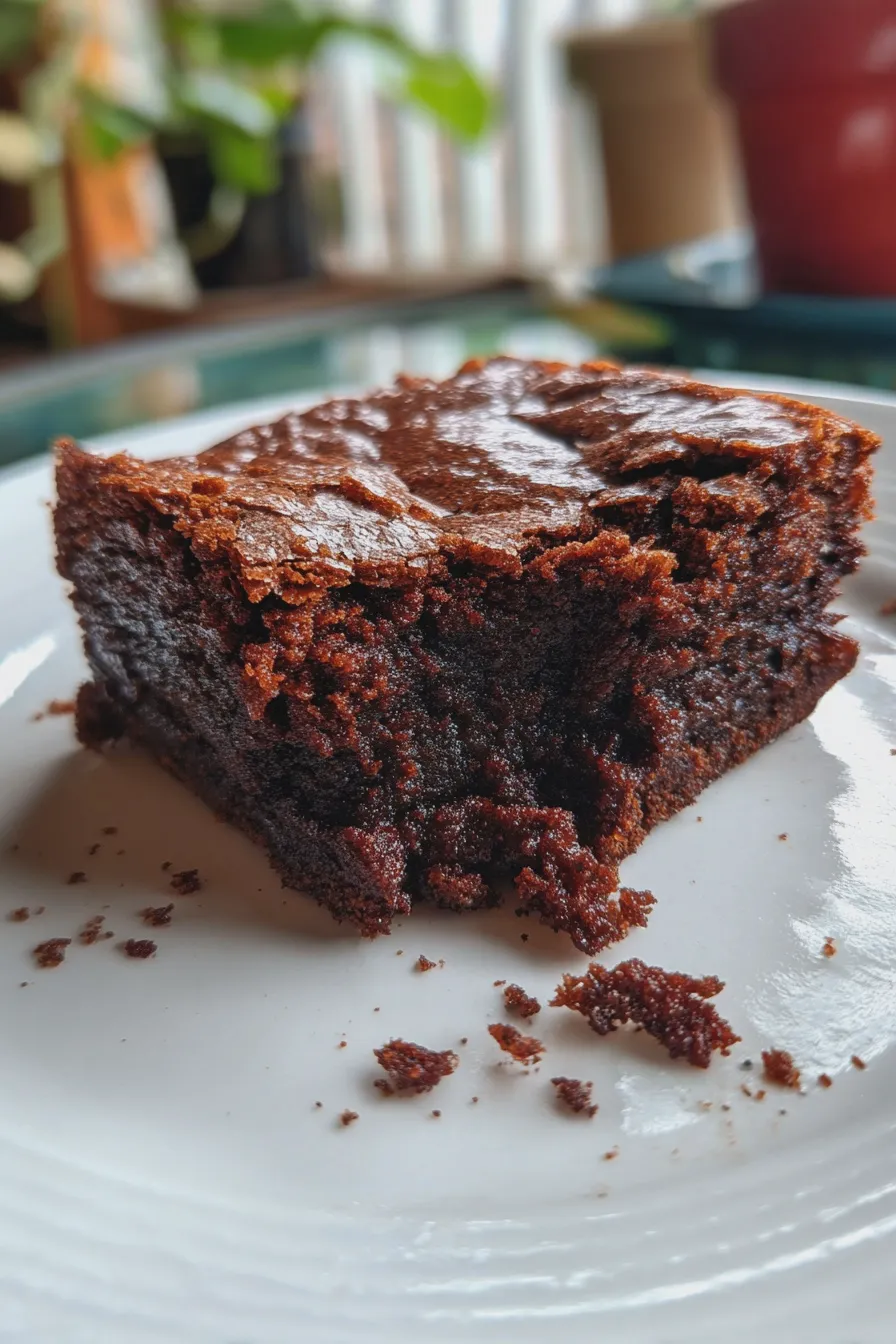 fudgy brownie from scratch