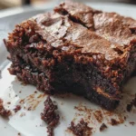 fudgy brownie from scratch