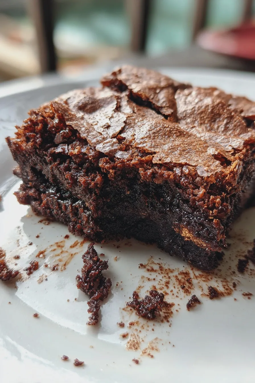 fudgy brownie from scratch
