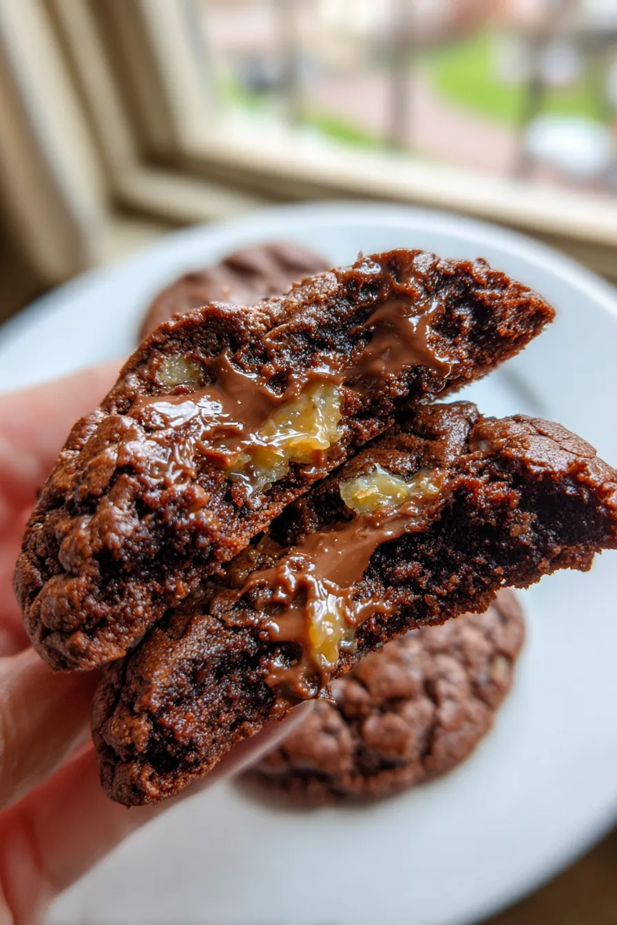 german chocolate cake cookies