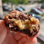 german chocolate cake cookies