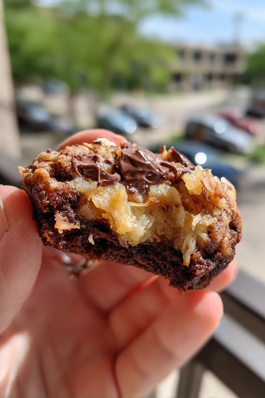 German Chocolate Cake Cookies Easy Recipe