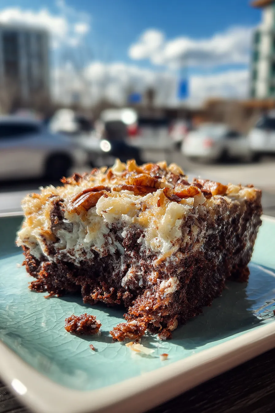 German Chocolate Cake Mix Recipe Easy Dessert in 30 Minutes