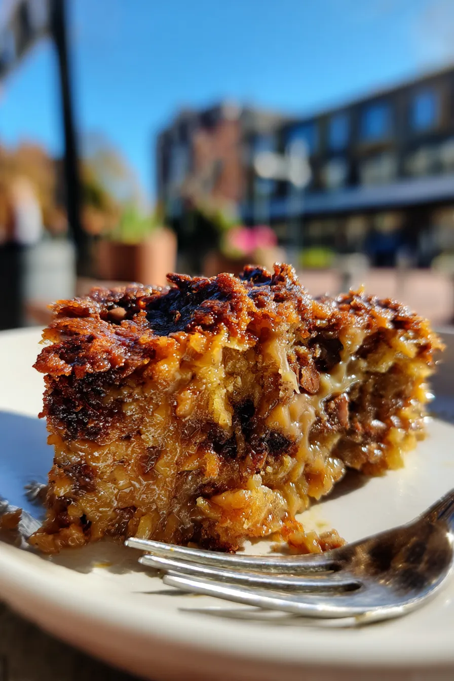 german chocolate dump cake