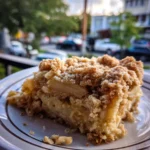 gluten free apple crumble cake