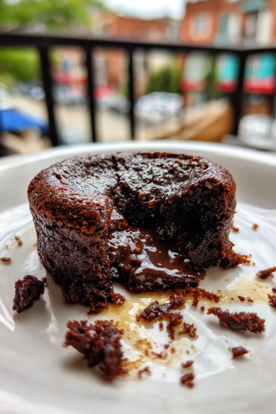 gluten free chocolate lava cake