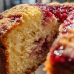 gluten free lemon raspberry cake