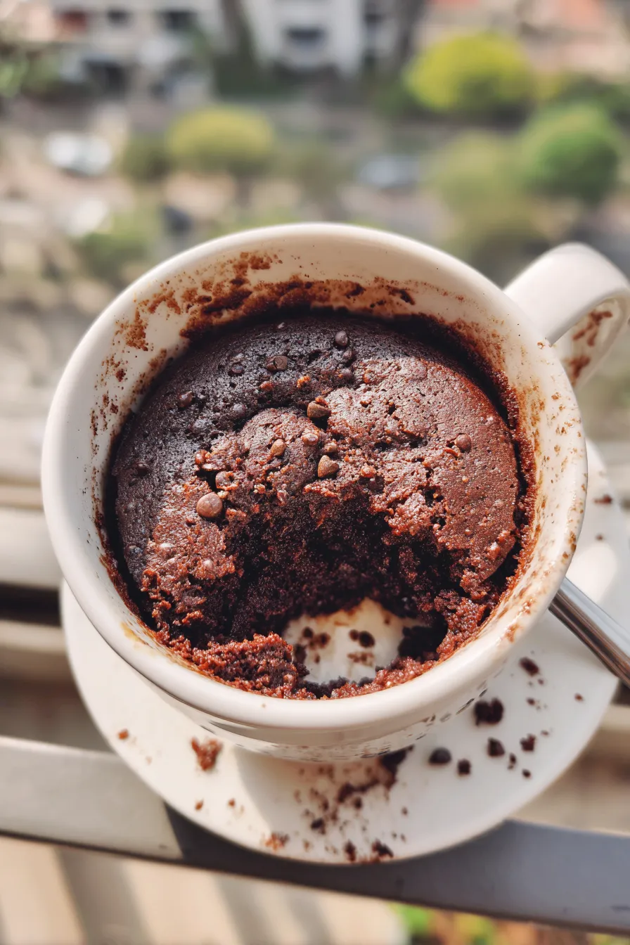 high protein chocolate mug cake
