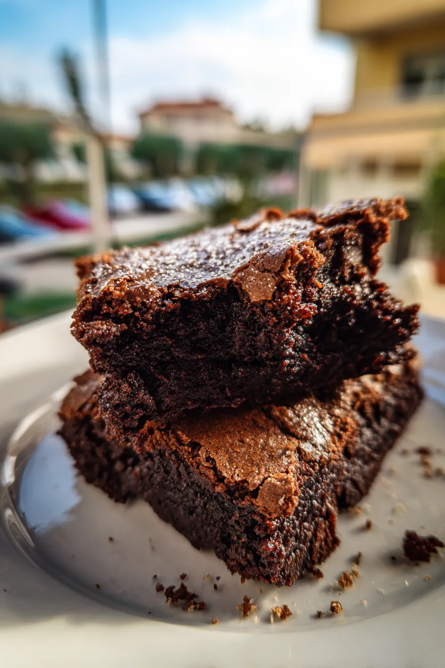 high protein greek yogurt brownies