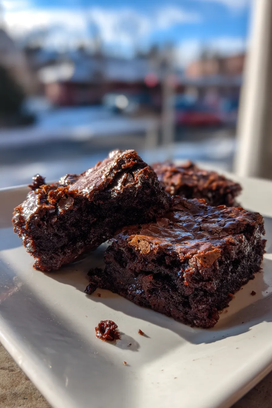 high protein greek yogurt brownies