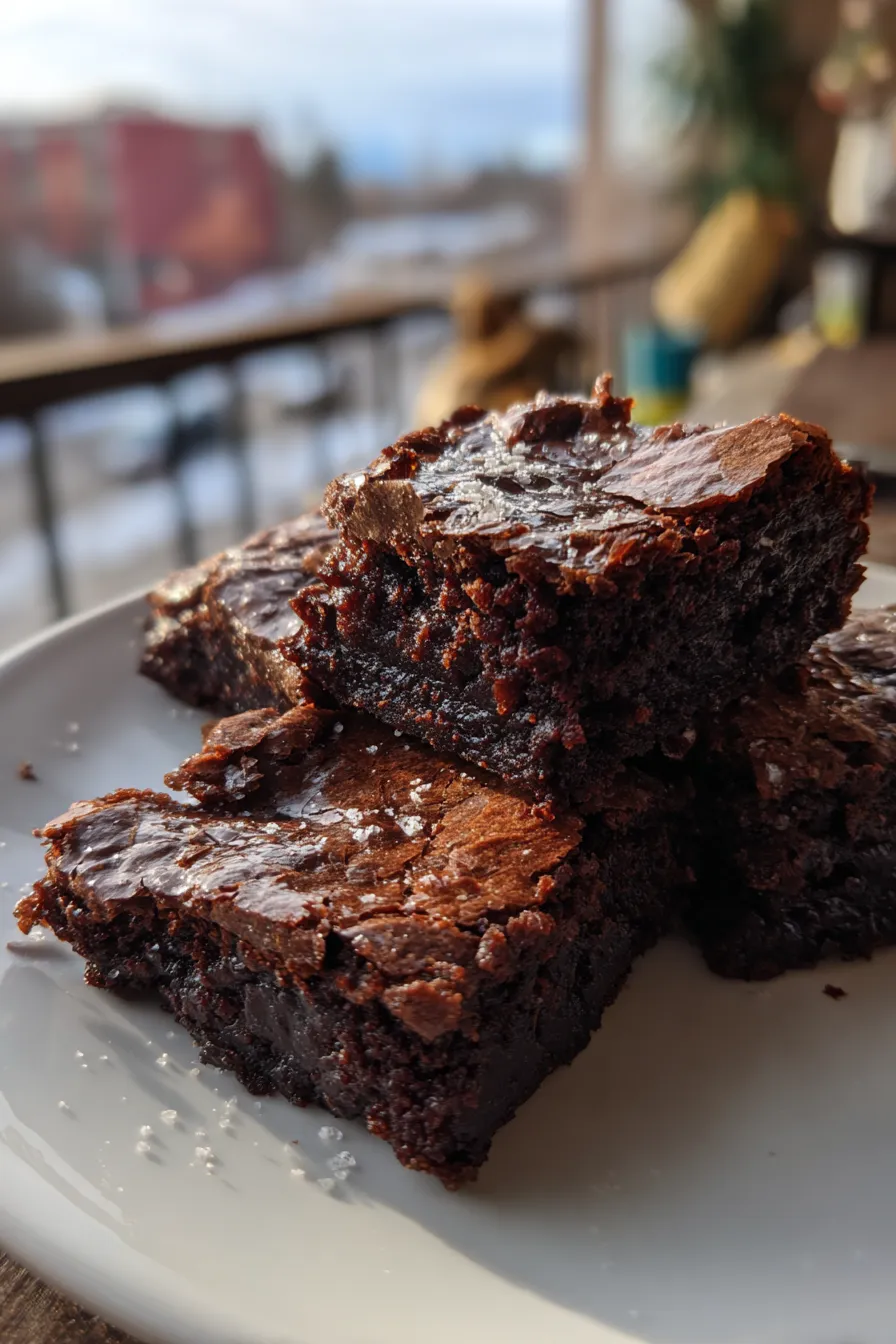 high protein greek yogurt brownies