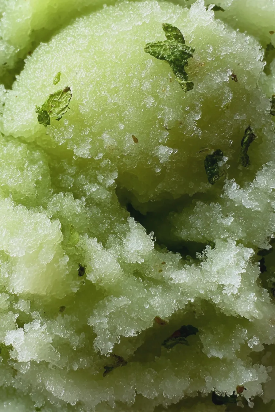 honeydew mint sorbet