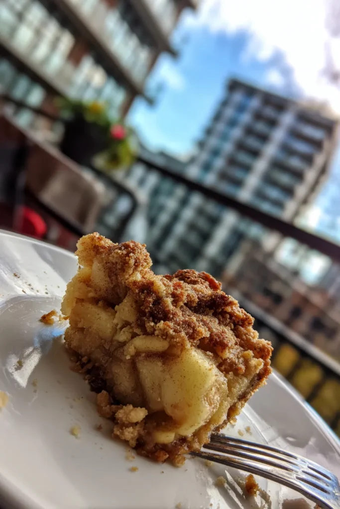 irish apple crumble cake