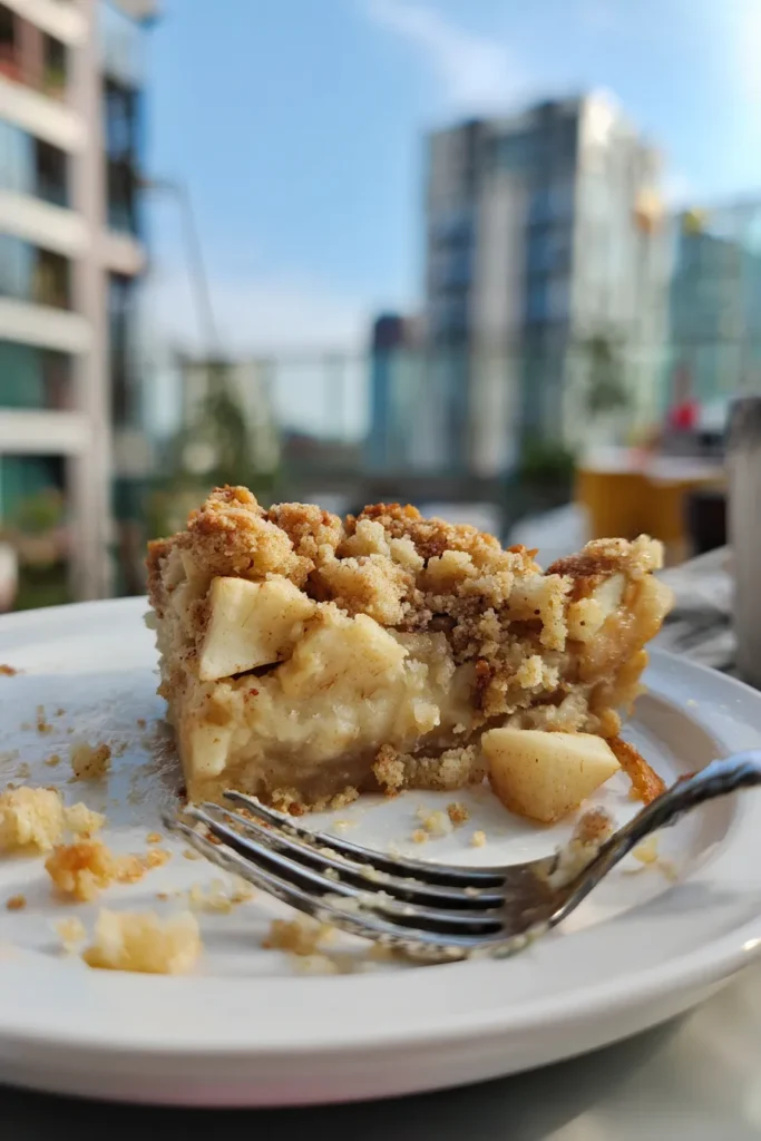 irish apple crumble cake