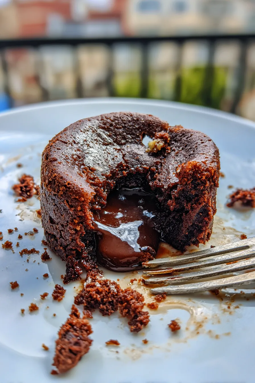 keto chocolate lava cake
