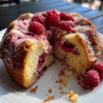 lemon raspberry swirl cake