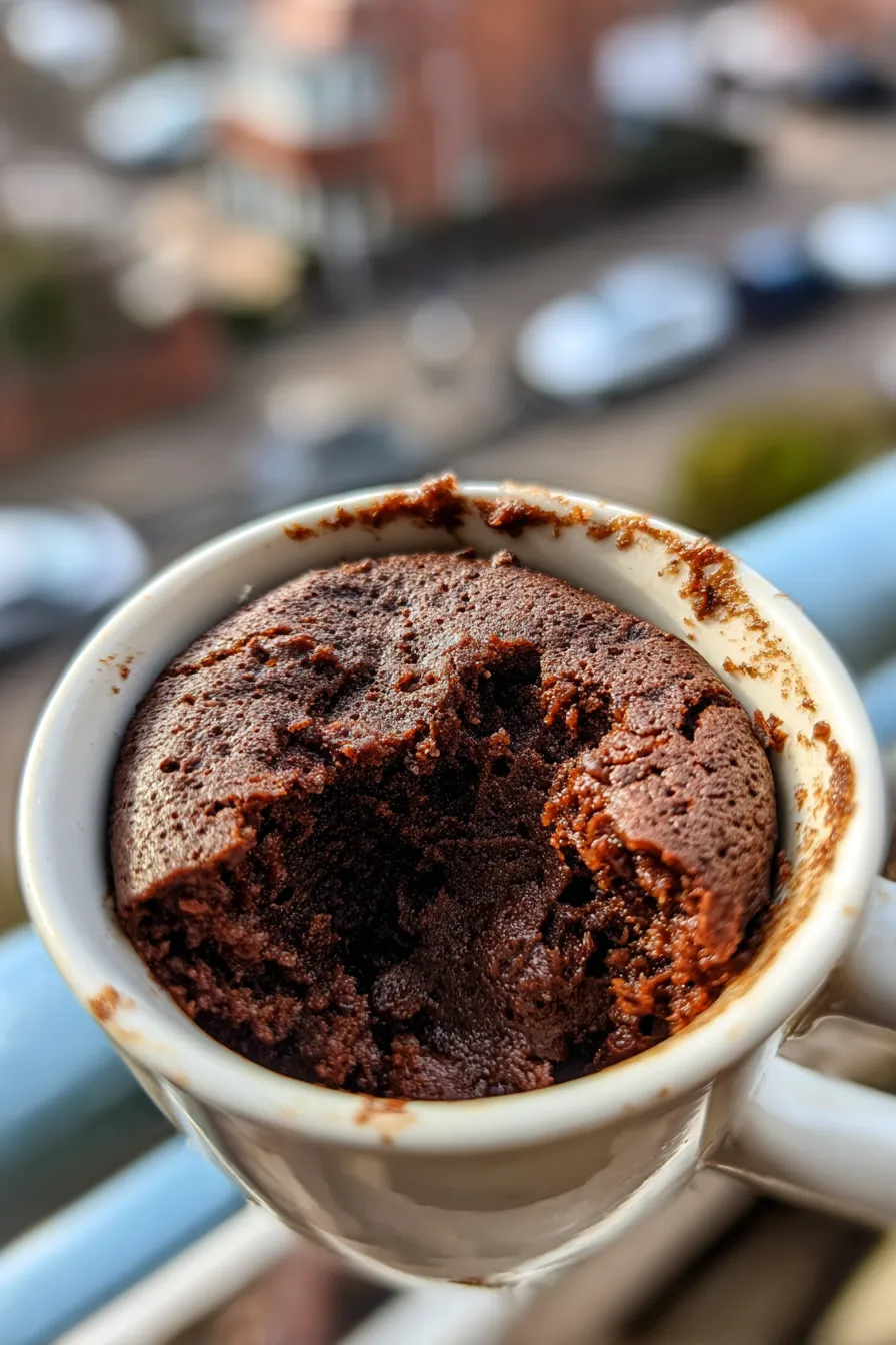 Low Calorie Chocolate Mug Cake Easy Recipe for One