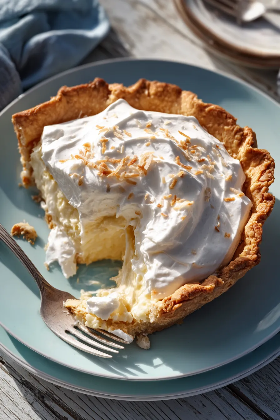 low carb coconut cream pie