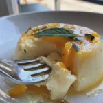 mango panna cotta