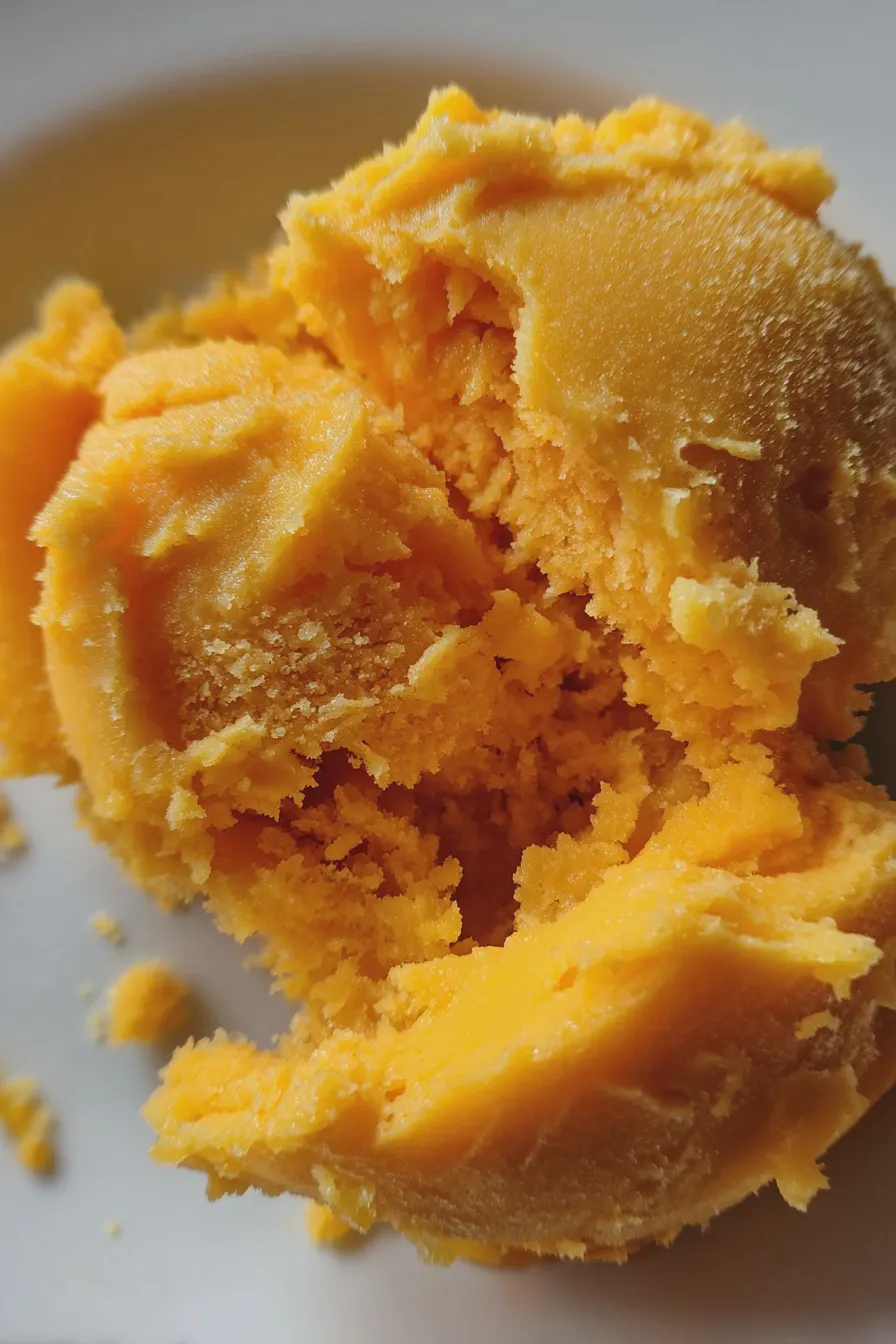 mango sorbet no churn