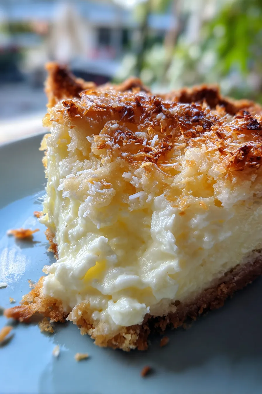 microwave coconut cream pie
