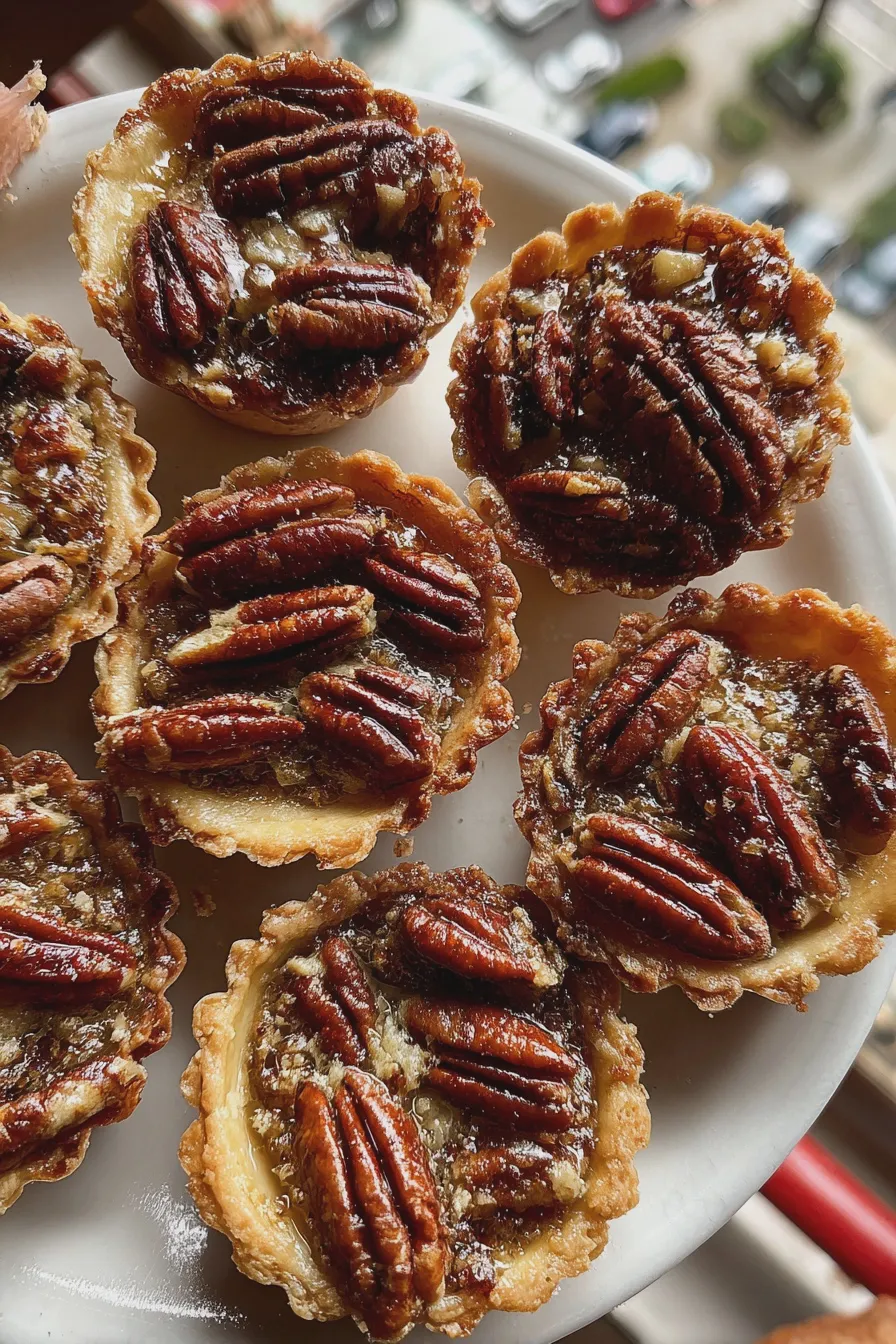 mini pecan tarts