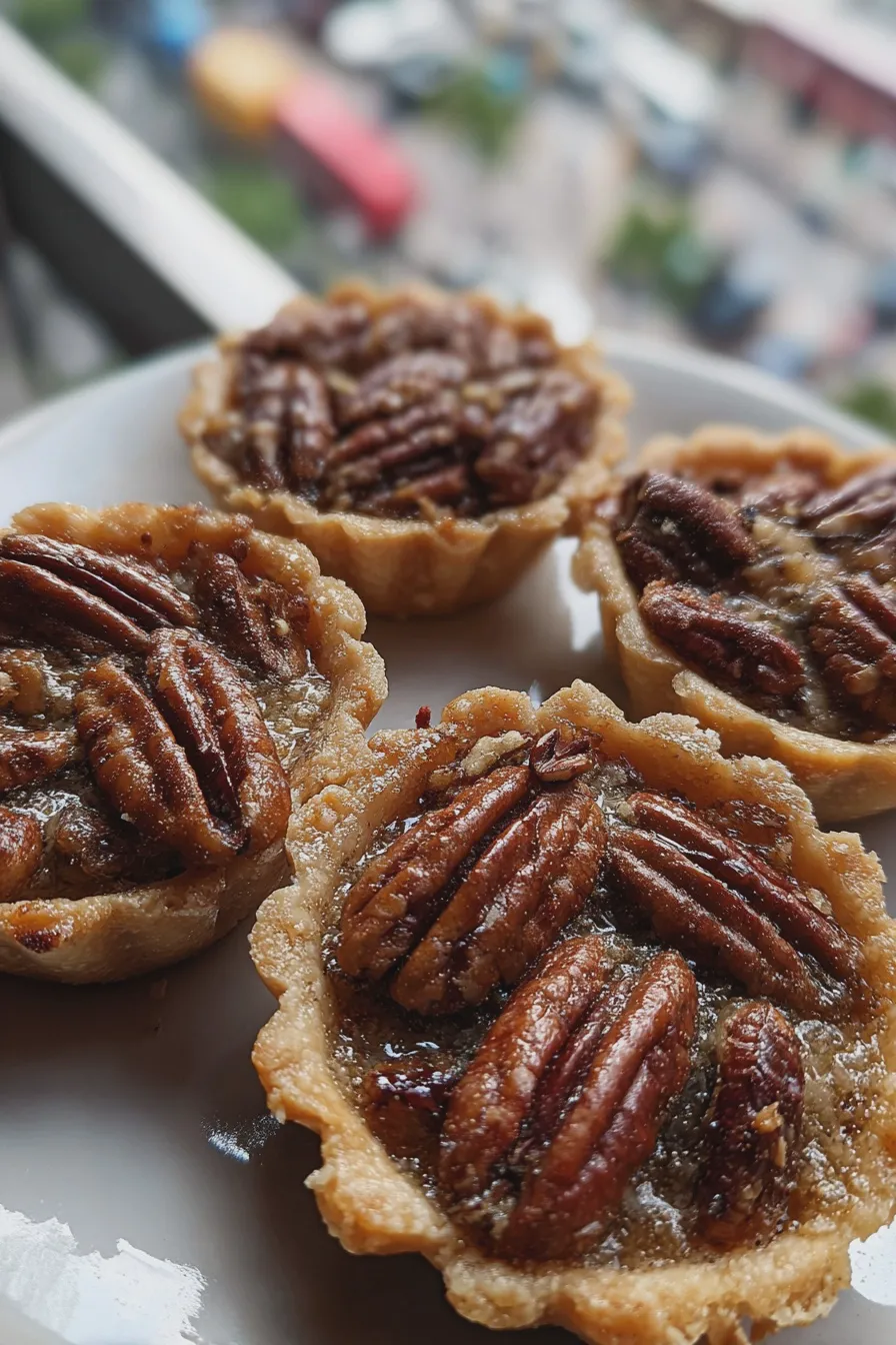 mini pecan tarts