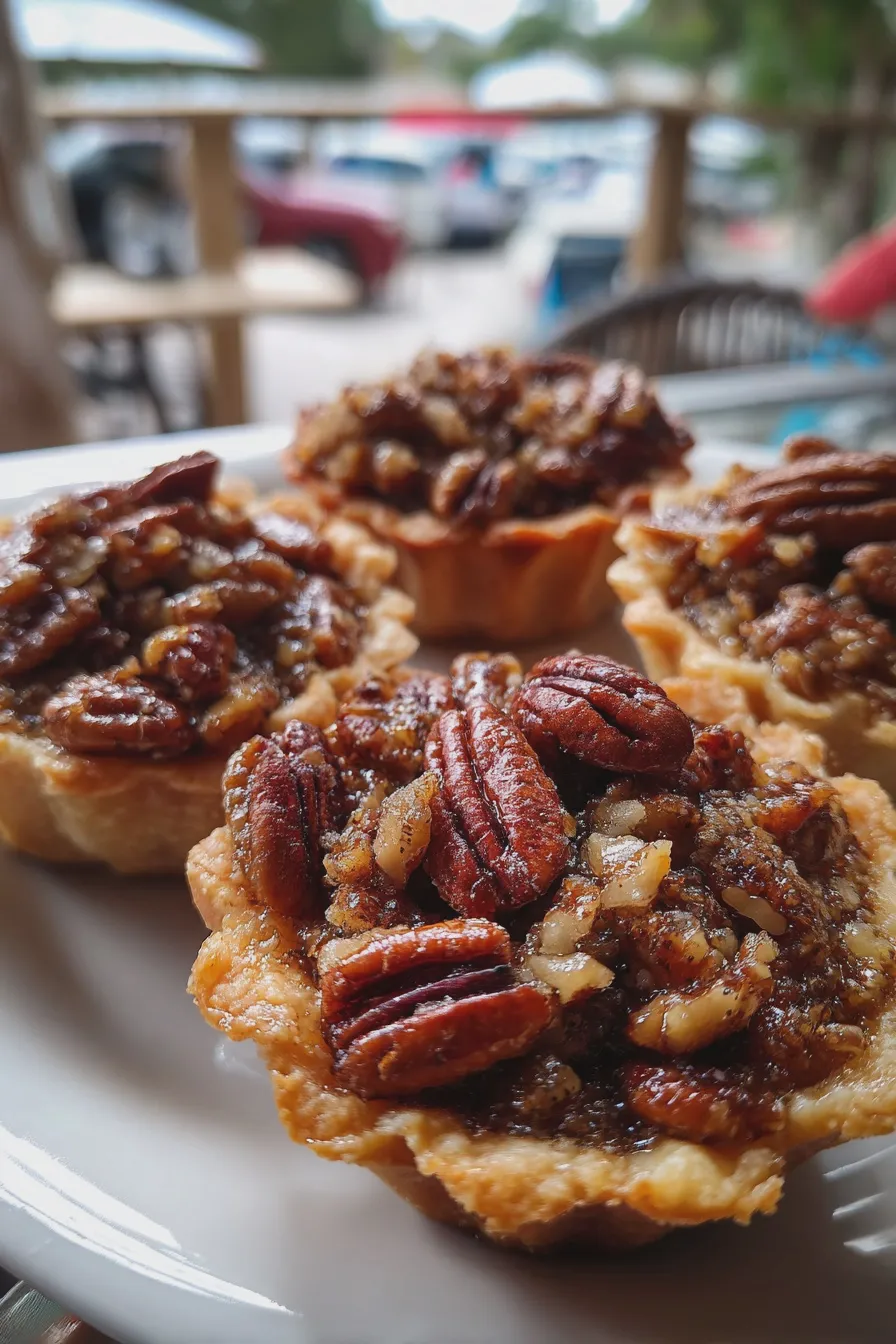 mini pecan tarts