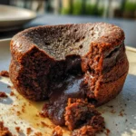 molten chocolate lava cake