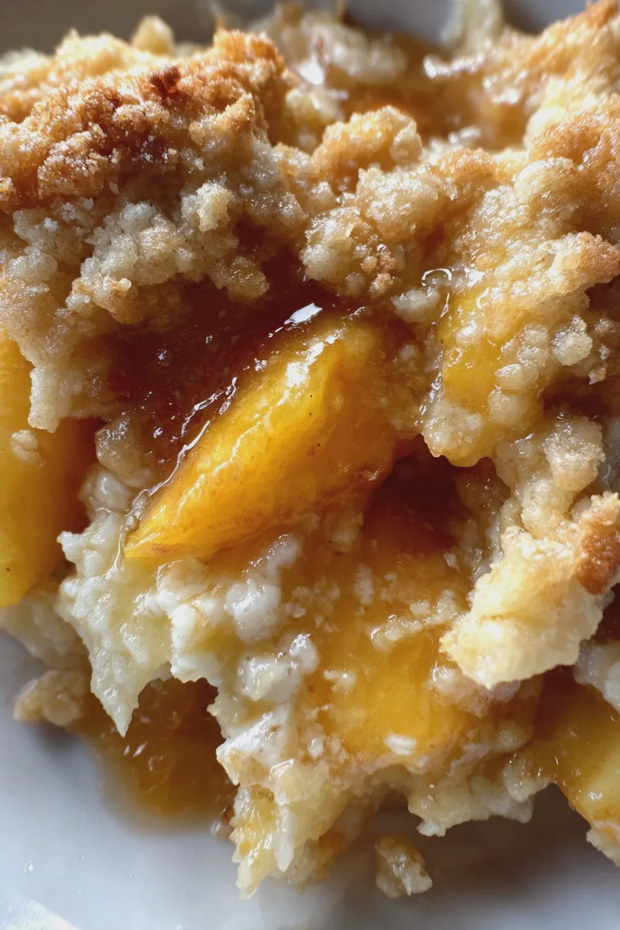 nectarine cobbler