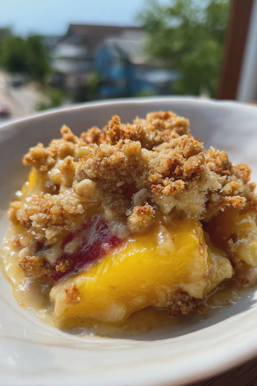 nectarine crisp Recipe 4 nectarine crisp
