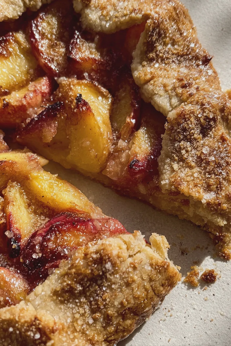 nectarine galette