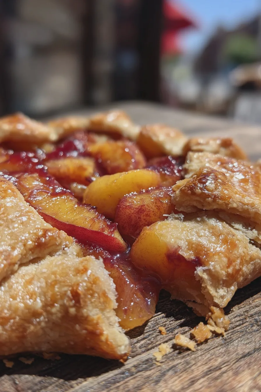 nectarine galette