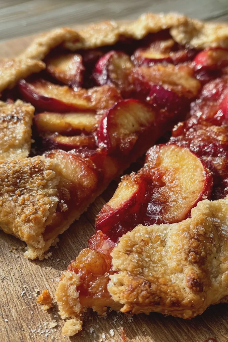 nectarine galette