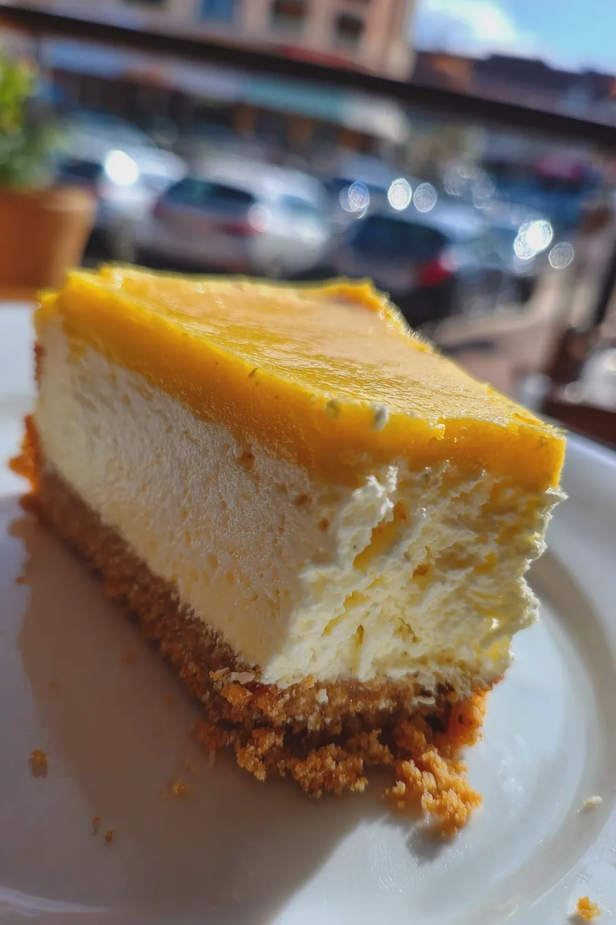 mango cheesecake no bake