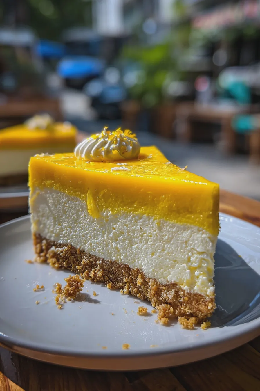 mango cheesecake no bake