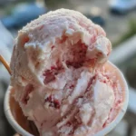 no churn strawberry ice cream