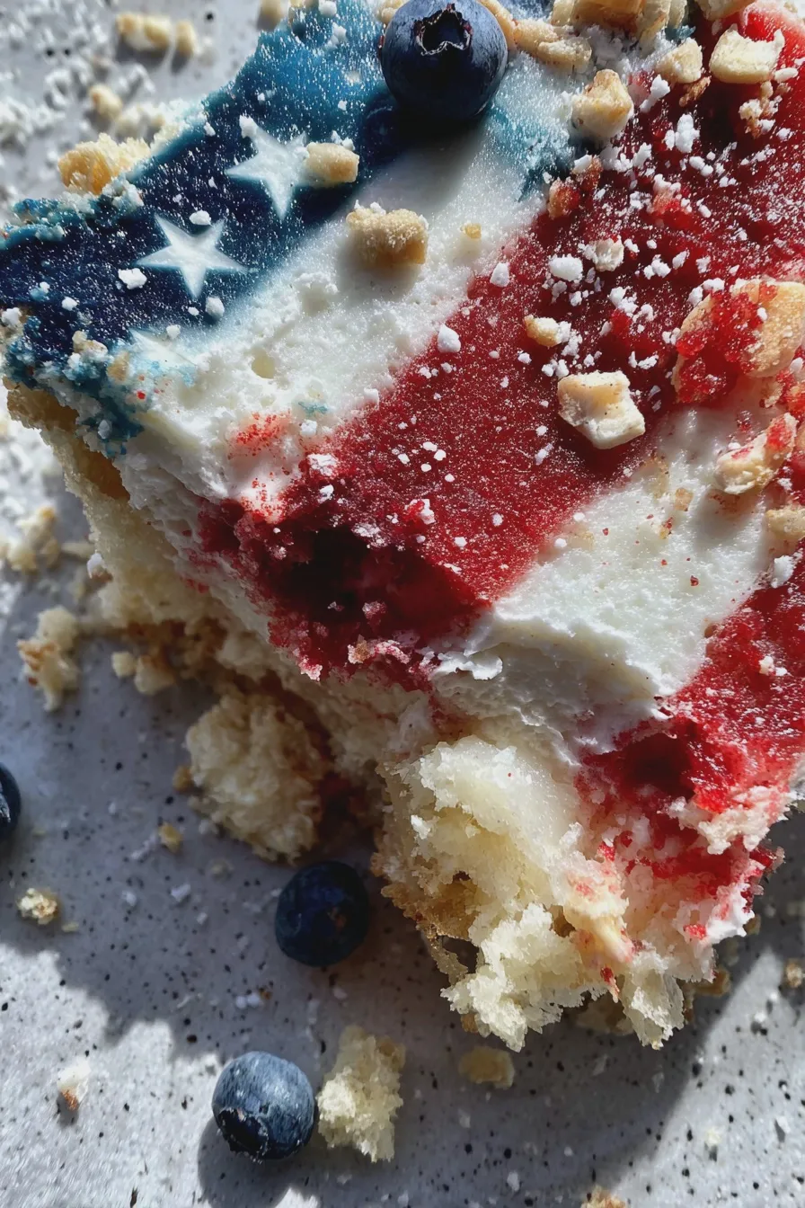 patriotic poke cake