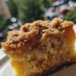 peach coffee cake