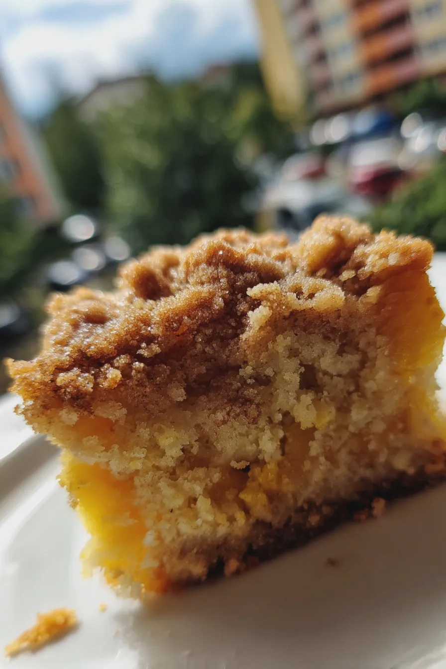 peach coffee cake Recipe 1 peach coffee cake