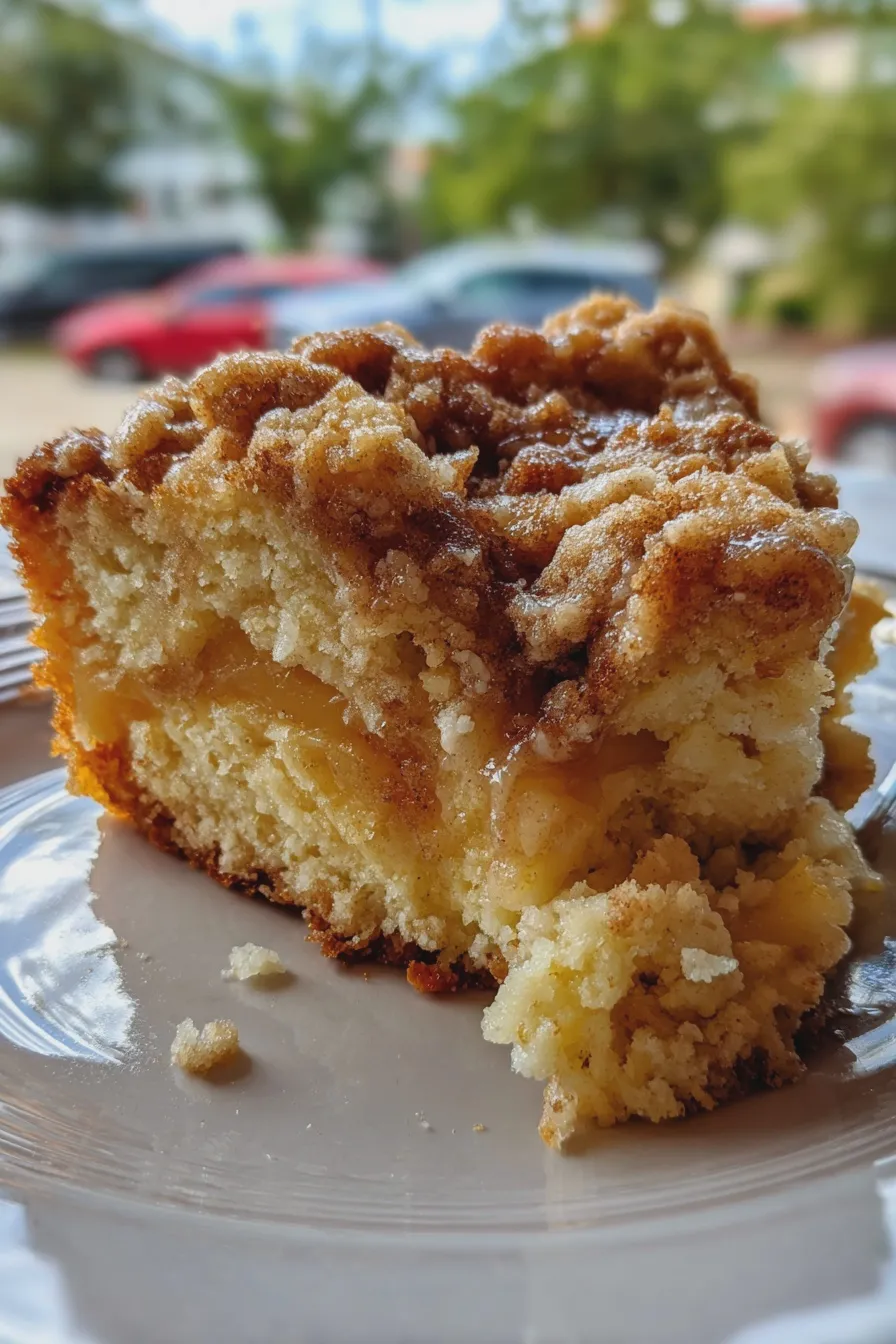 peach coffee cake Recipe 4 peach coffee cake